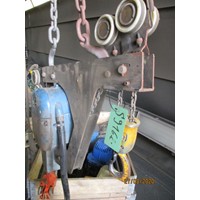 chain hoist Demag PK2NF with trolley KBK 500kg